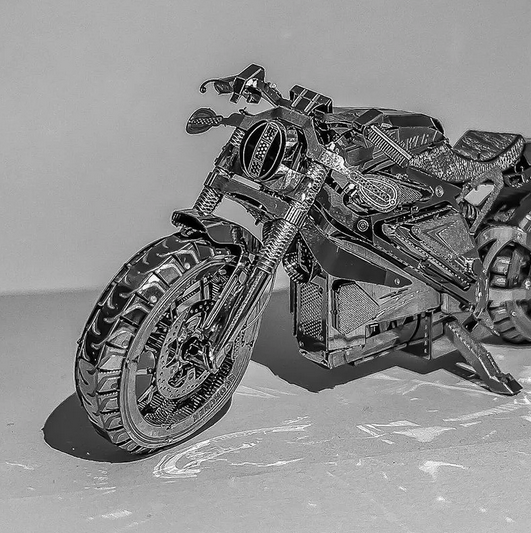 3D Metal Motorcycle Puzzle