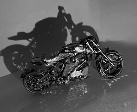 3D Metal Motorcycle Puzzle