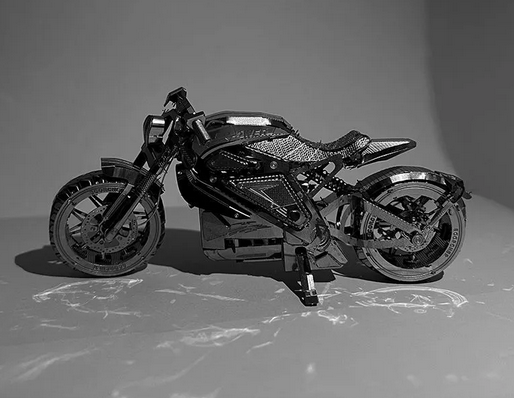 3D Metal Motorcycle Puzzle